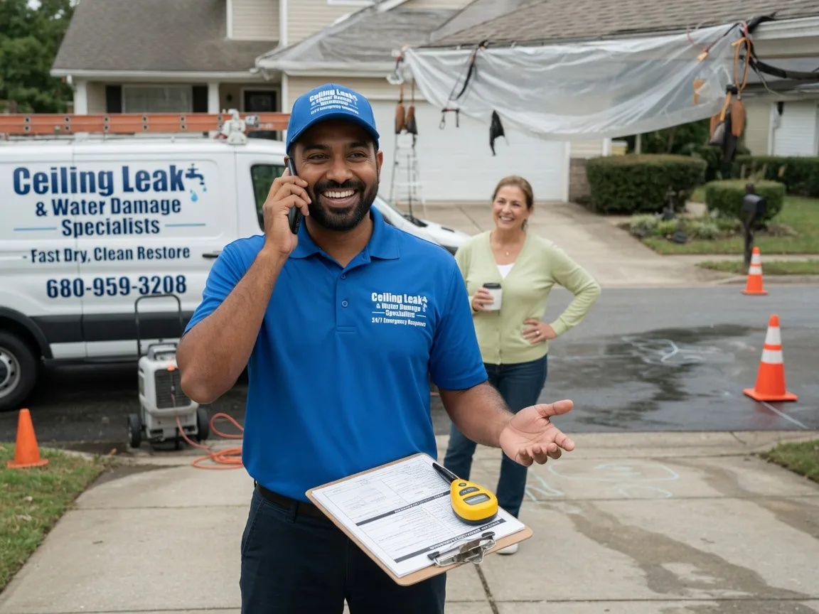 Ceiling Leak Cleanup Elm Grove, LA FAQs